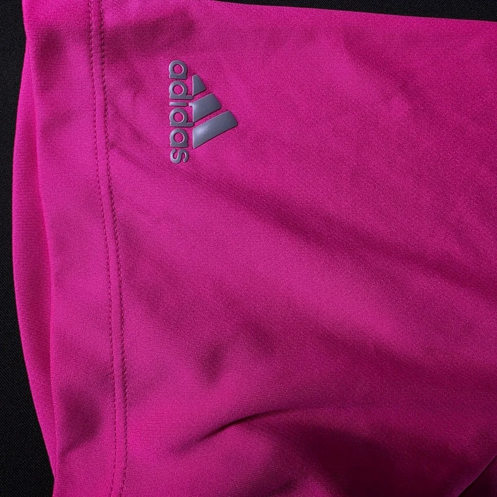 Adidas  Mens Adi Performance Polo Solar Pink‎ Sports Golf Medium